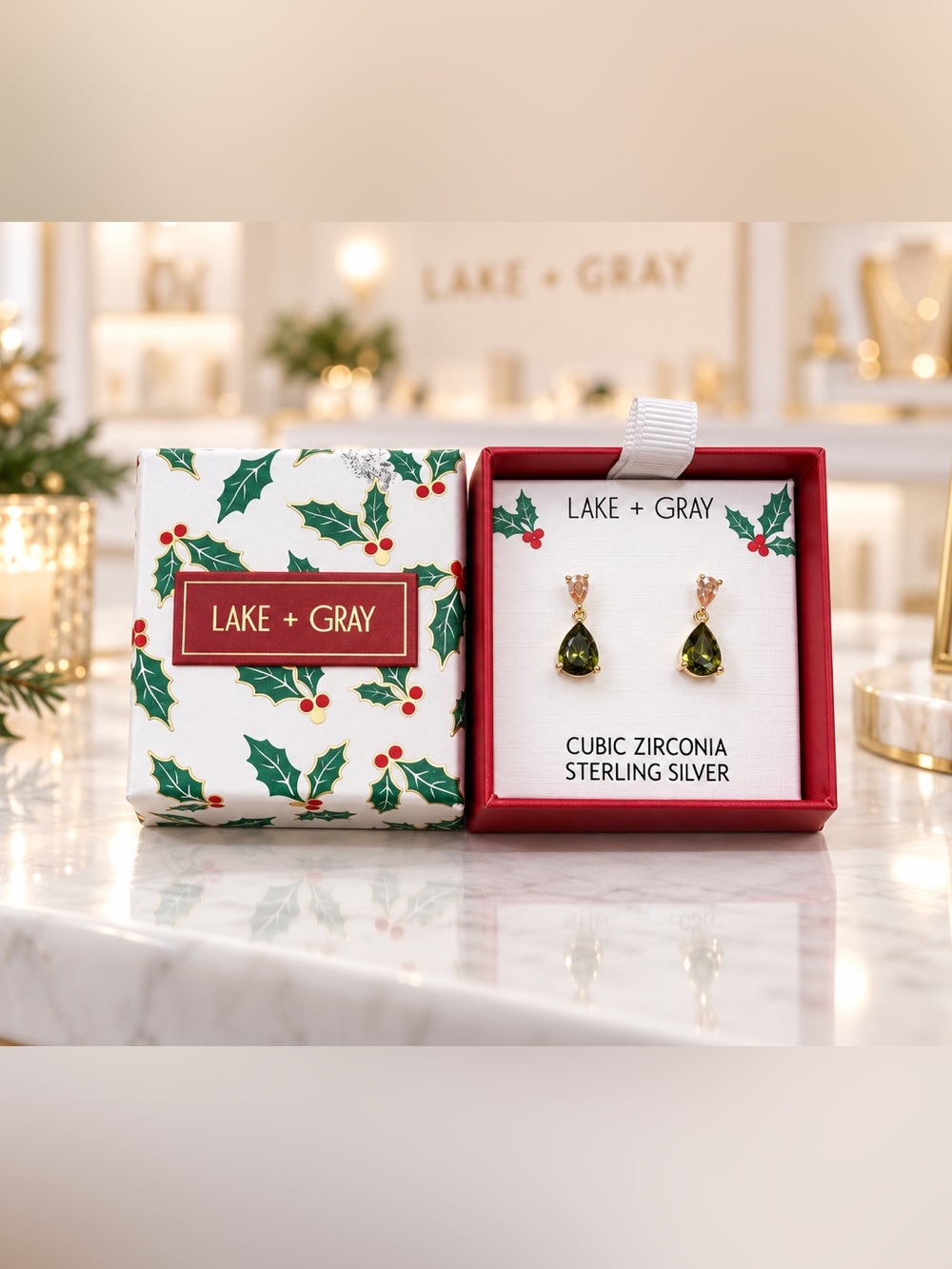 Lake & Gray Earrings-New
